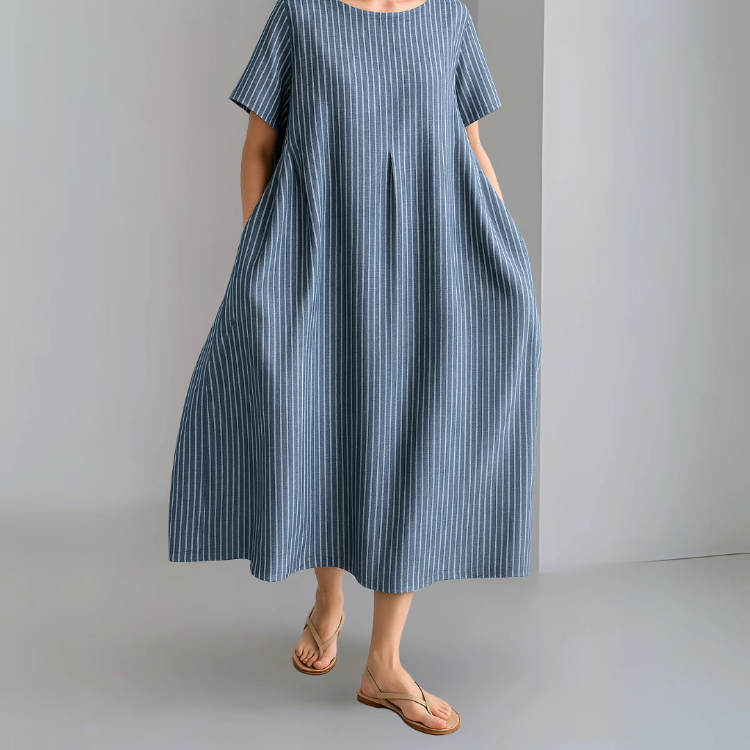 Bianca | Tyylikäs lyhythihainen mekko