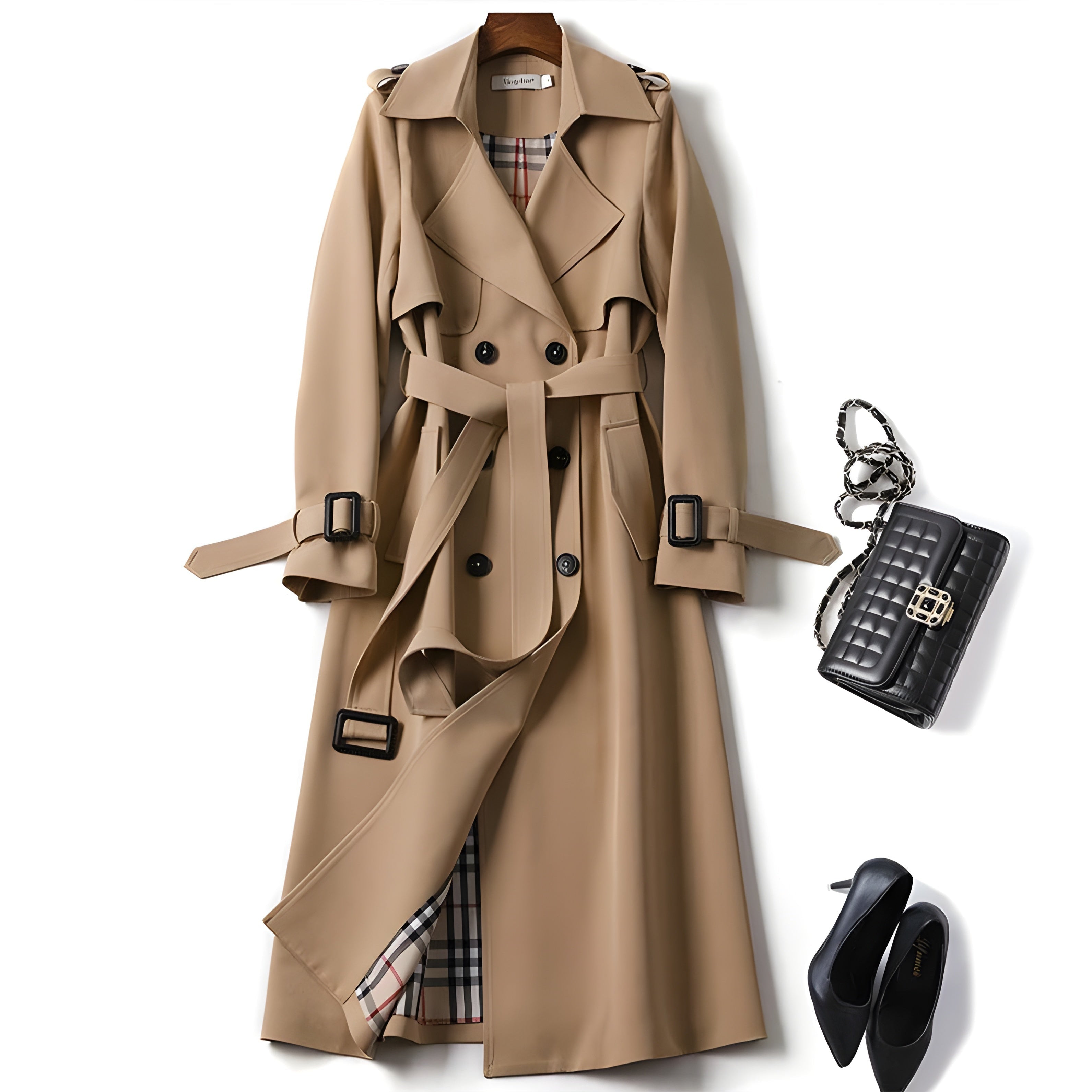 Kaarna | Tyylikäs elegantti trenchcoat